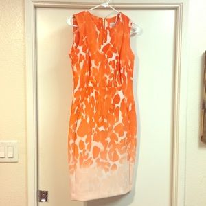 Calvin Klein Scuba Sheath Dress